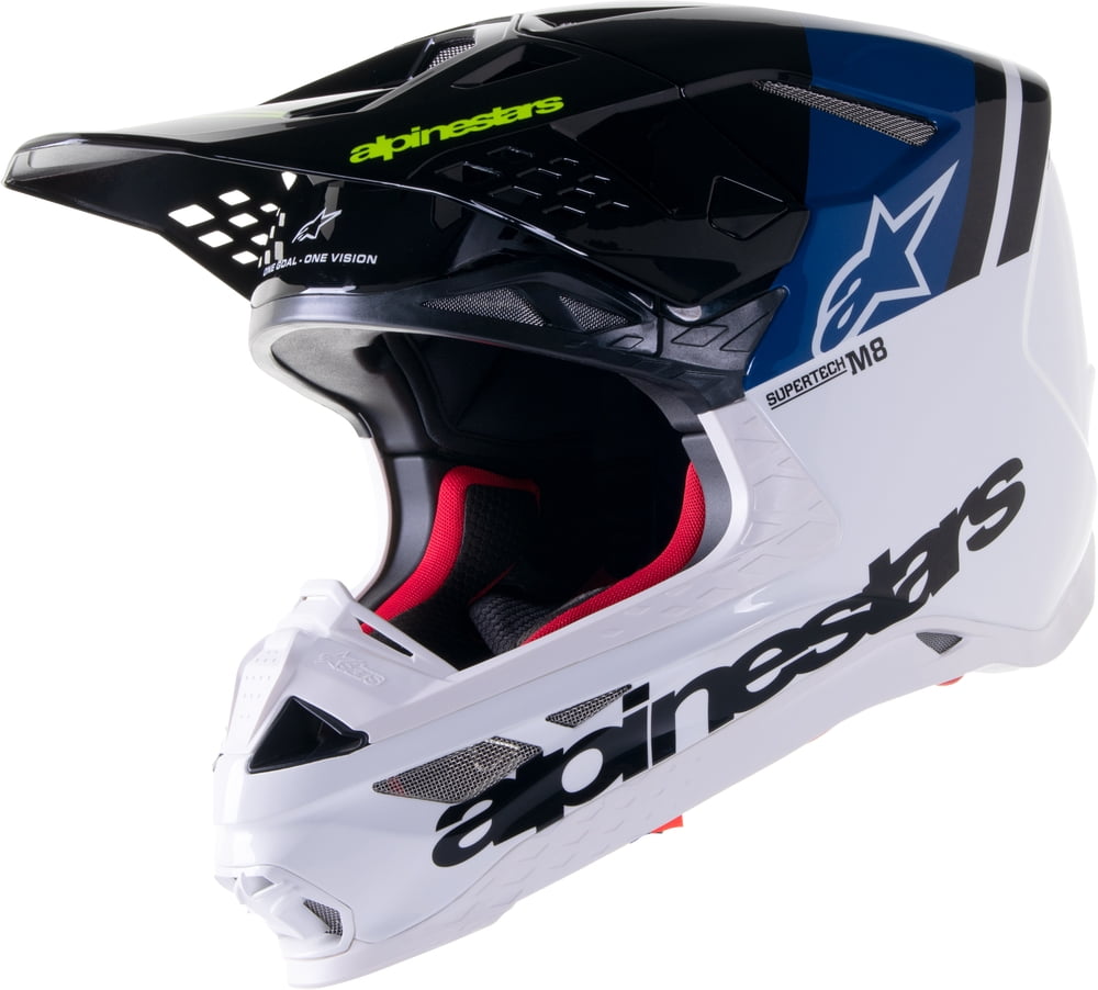 Alpinestars Supertech M8 Radium 2 MX Offroad Helmet Blue XXL