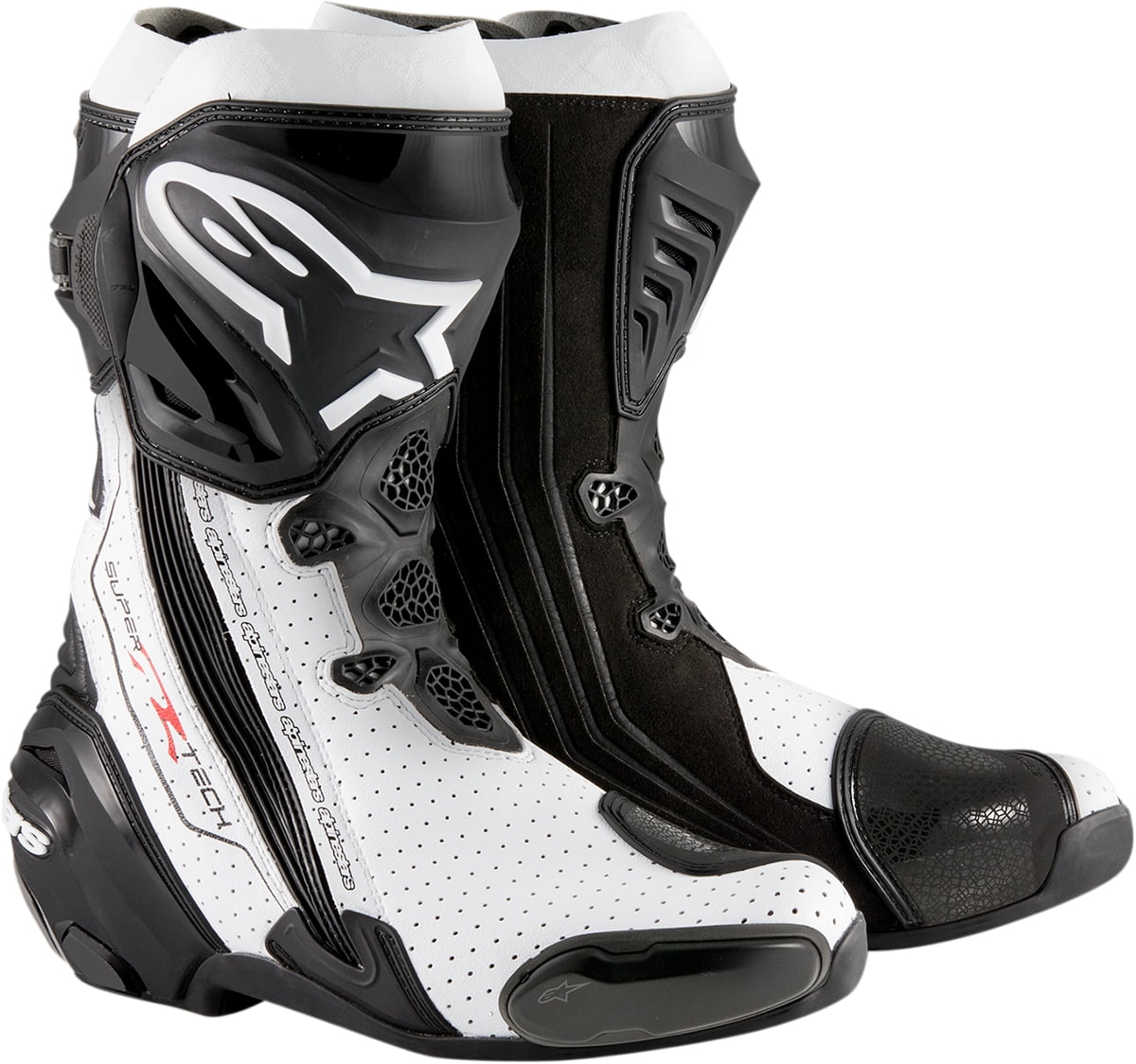 Alpinestars Supertech R Boot Black/White/Yellow Fluo 44
