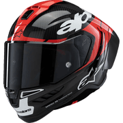Alpinestars Supertech R10 Element Street Motorcycle Helmet - Carbon/Red/White / X-Small