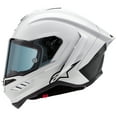 thumbnail image 1 of Alpinestars Supertech R10 Solid Street Motorcycle Helmet - Gloss White / X-Large, 1 of 7