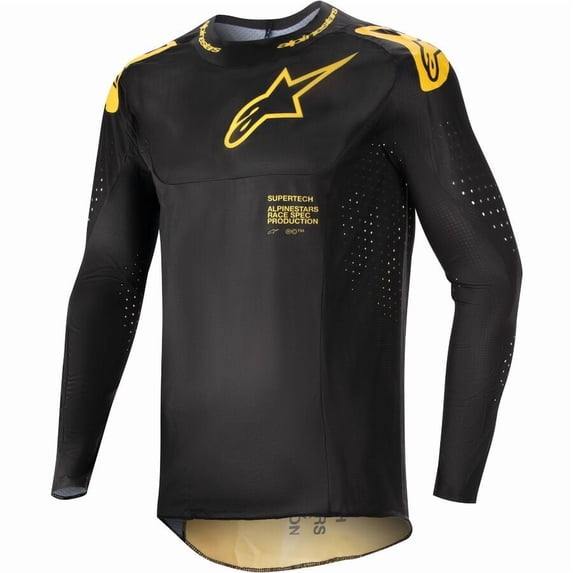 Alpinestars Supertech Ward Jersey (XX-Large, Black/Yellow)