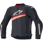 Alpinestars T-GP Plus R V4 Airflow Mens Motorcycle Jacket Black/Red Fluo SM