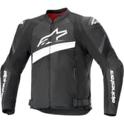 Alpinestars T-GP Plus R V4 Airflow Mens Motorcycle Jacket Black/White LG