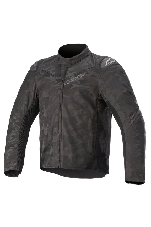 T Sp-5 Rideknit Men's Street Motorcycle Jackets - Black Camo / 2X-Large
