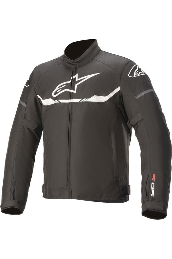 T-SP S Waterproof Jacket (Small, Black/White)