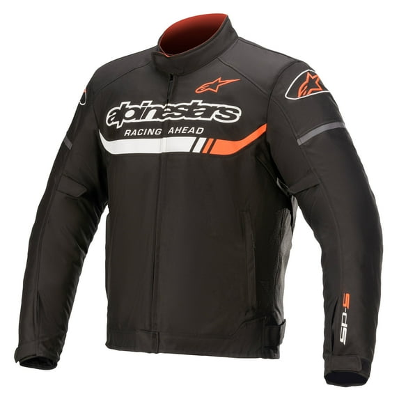 Alpinestars T-SPS Ignition Waterproof Jacket - 2022 Model - Black/White/Red Fluo - 3XL