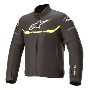 Alpinestars T-SPS Waterproof Jacket - Black/Flo Yellow - MD