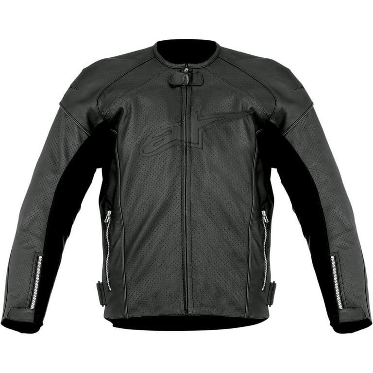 Alpinestars TZ-1 Reload Perforated Leather Jacket Black 56