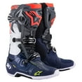 thumbnail image 1 of ALPINESTARS TECH 10 BOOTS DARK GREY/ DARK BLUE/RED FLUO, 1 of 2