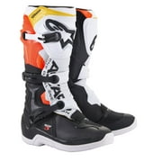 Alpinestars Tech 3 Boots (5, Black/White/Red Flourescent/Yellow)