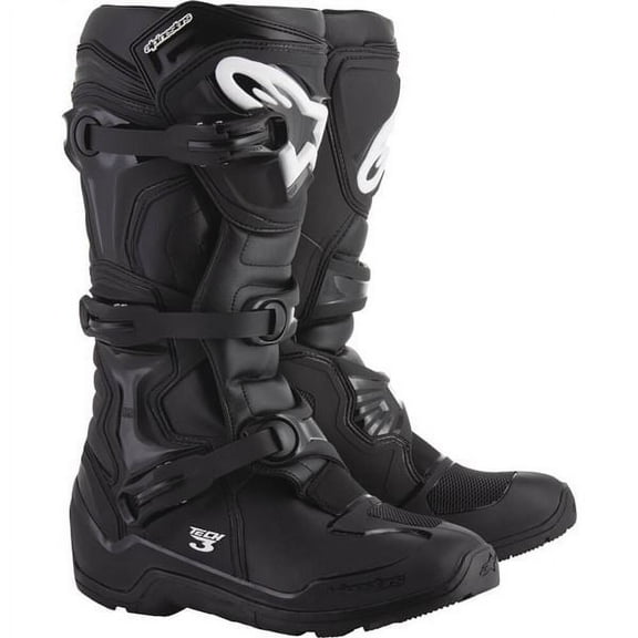 Alpinestars Tech 3 Enduro Mens MX Offroad Boots Black 13 USA