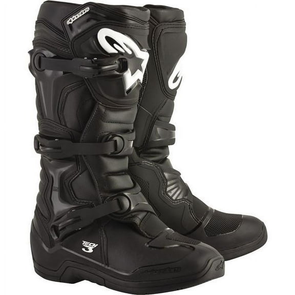 Alpinestars Tech 3 Mens MX Offroad Boots Black 12 USA