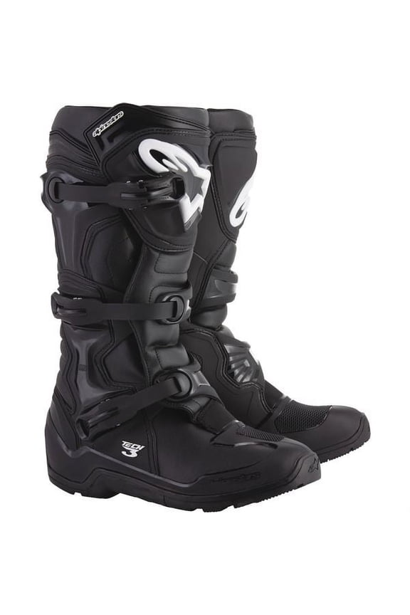 Tech 3 Riding Boots Offroad Mx/Atv Black/White Size 11 2013118-10-11