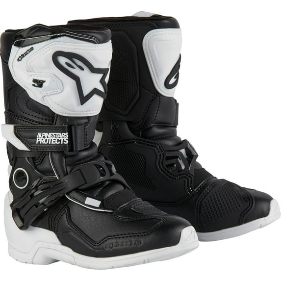 Alpinestars Tech 3S Kids MX Boots White/Black 13 USA