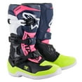thumbnail image 1 of Alpinestars Tech 3S Youth MX Offroad Boots Black/Blue/Pink 7 USA, 1 of 7