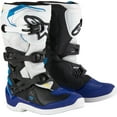 thumbnail image 1 of Alpinestars Tech 3S Youth MX Boots White/Enamel Blue 6 USA, 1 of 1