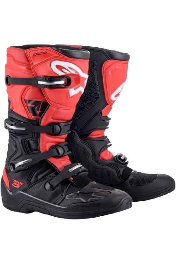 Tech-5 Boots -Black/Red - US 8