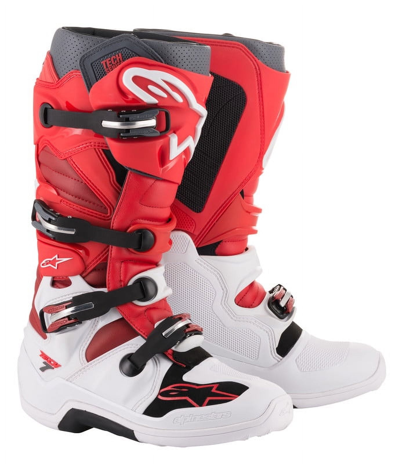 元*世様 【最終値下】美品 Alpinestars Tech7 ブーツ 赤白 2 Alpinestars Tech 7 Boots - Walmart.com
