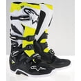 thumbnail image 1 of Alpinestars Tech 7 Enduro Boots Black White Yellow, 1 of 2