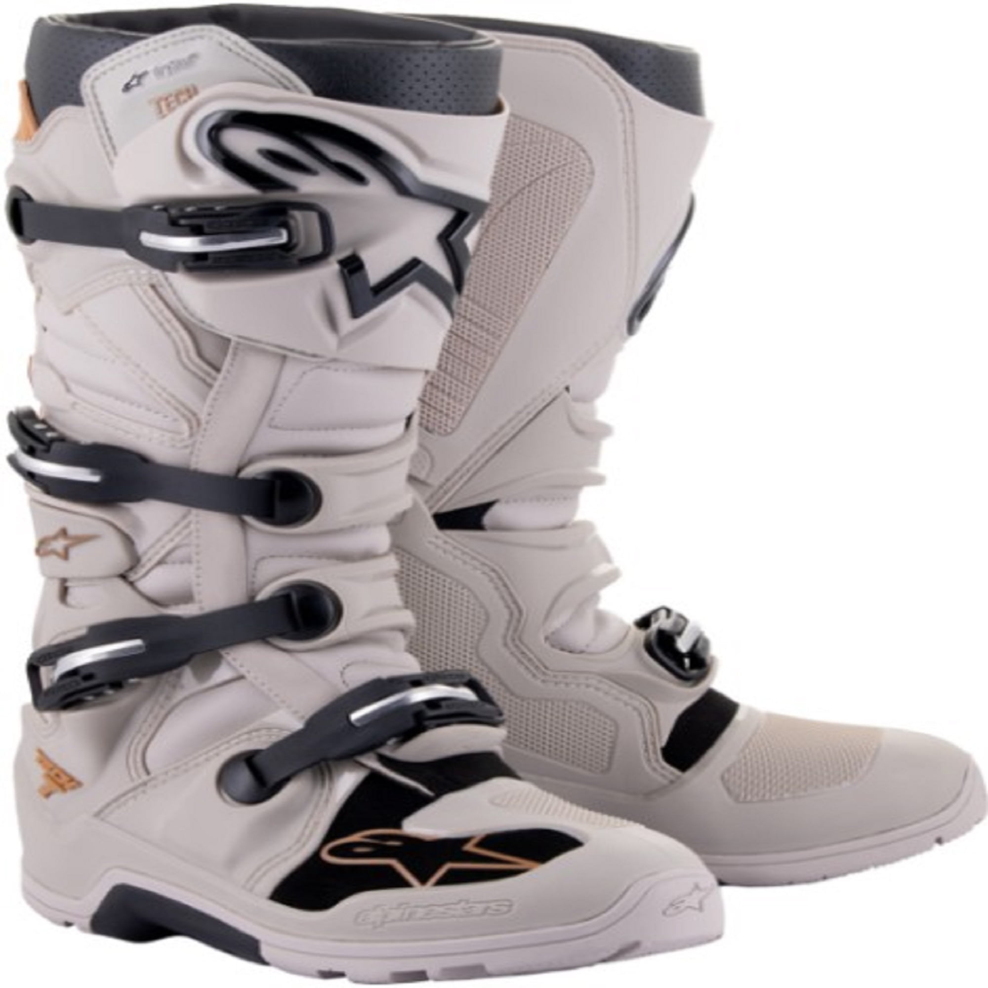 Alpinestars Tech 7 Enduro Drystar Mens Motocross Dirt Bike Boots, Gray ...