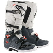 Alpinestars Tech 7 Mens MX Offroad Boots Dark Gray/Light Gray/Red