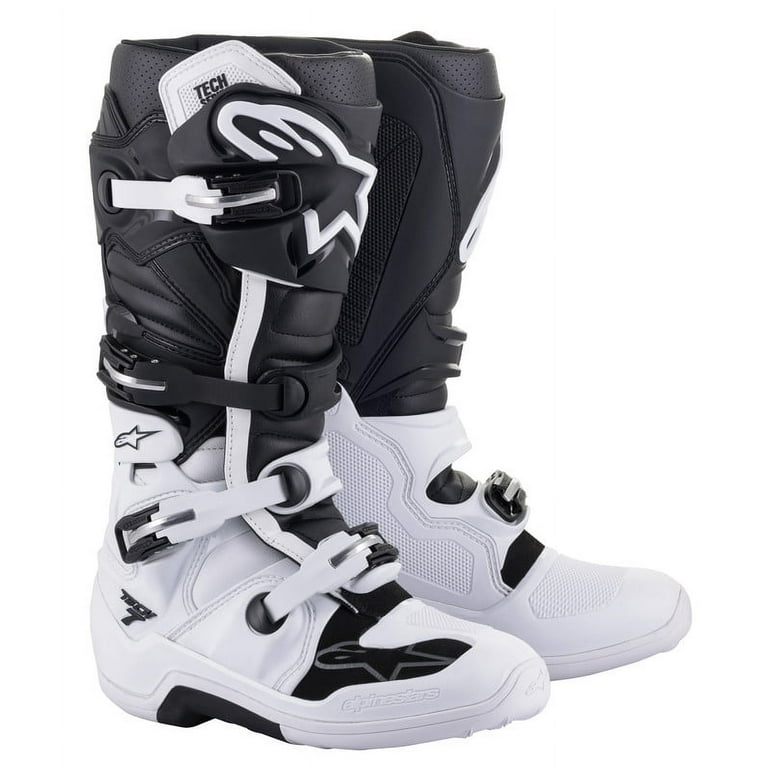 Alpinestars Men's Tech Motocross 7 Boots (White, 10