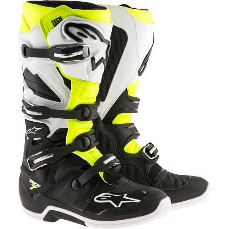 Alpinestars Tech 7 Offroad Motocross Boots White Mens Size 13