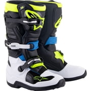 Alpinestars Tech 7S Blk Enamel Blu Fluo Yel Boots size 8