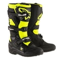 thumbnail image 1 of Alpinestars Tech 7S Youth MX Offroad Boots Black/Yellow, 1 of 2