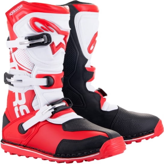 Alpinestars Tech-T Adult Off-Road Motorcycle Boots - Red / 10