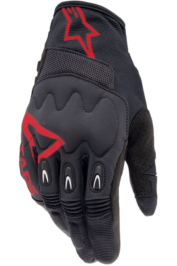 Techdura Gloves (X-Large, Fire Red/Black)