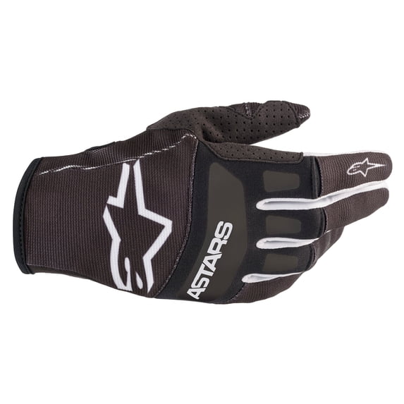 Alpinestars Techstar 22 Mens MX Offroad Gloves Black/White MD