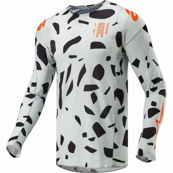 Alpinestars Techstar Rantera Jersey (Large, Haze/Gray Camo)