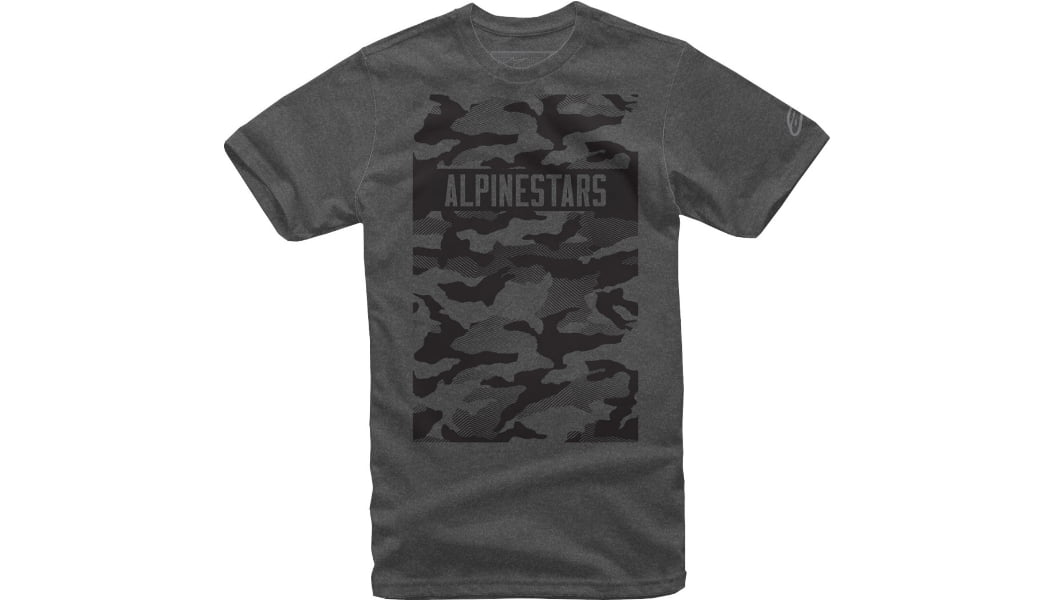 Alpinestars Terra Charcoal Heather T-Shirt Sleeve XL Mens Short