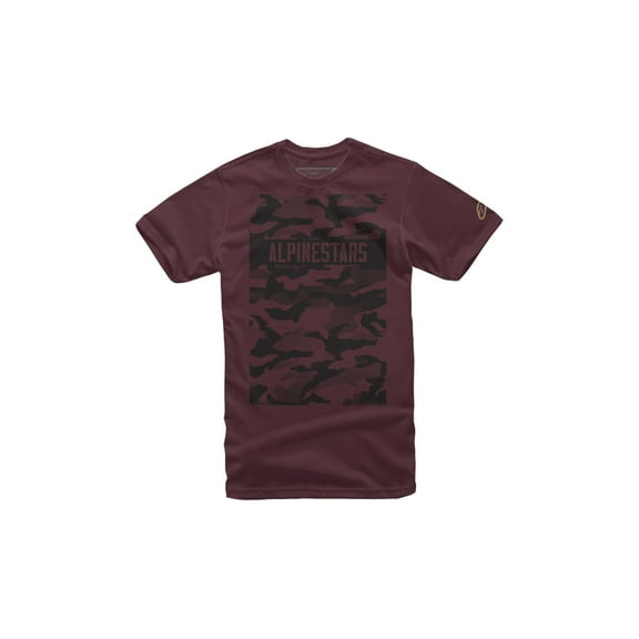 Alpinestars Terra Mens Short Sleeve T-Shirt Maroon LG