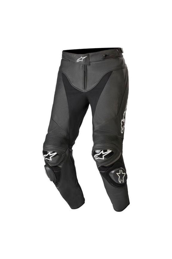 Track V2 Mens Leather Pants Black 48 EUR