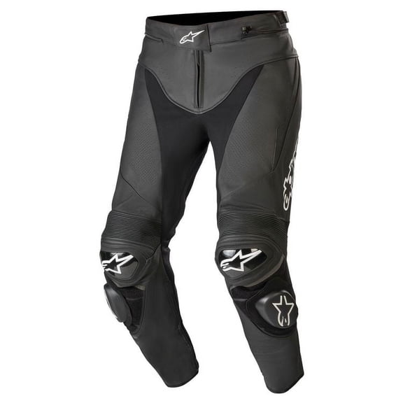 Alpinestars Track v2 Leather Pants - Black - US 38 / EU 54