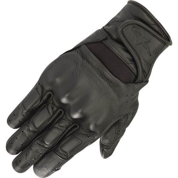 Alpinestars Vika V2 Womens Leather Motorcycle Gloves Black LG