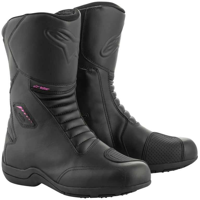 Alpinestars Women's Stella Andes v2 Drystar Black and Fuchsia