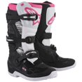 thumbnail image 1 of Alpinestars Stella Tech 3 Womens MX Boots Black/White/Pink 9 USA, 1 of 2