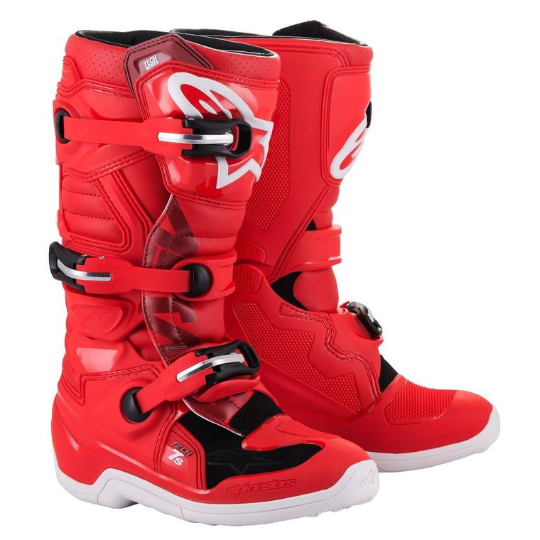 Alpinestars 2018 Tech-7 Boots (8) (Cyan/Black/Red) - Walmart.com