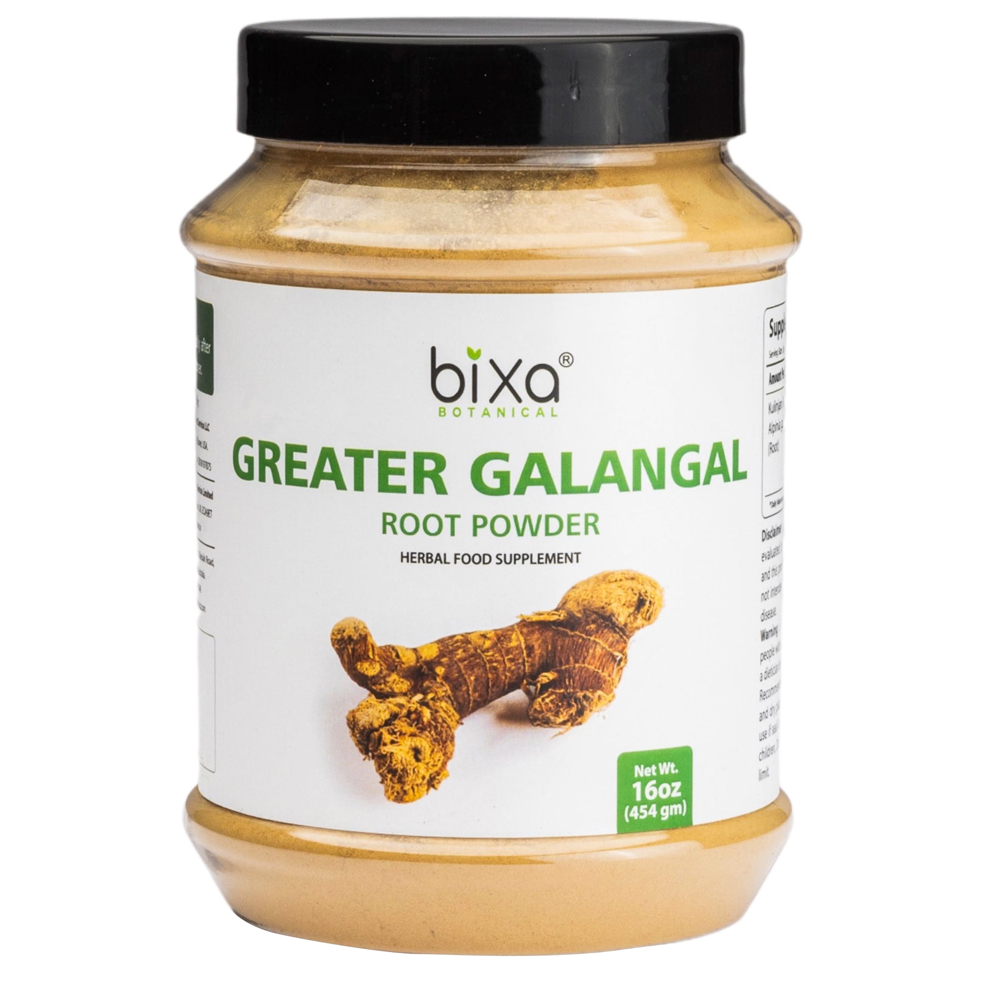 Alpinia Galanga / Greater Galangal Root Powder 1 Pound / 16 Oz