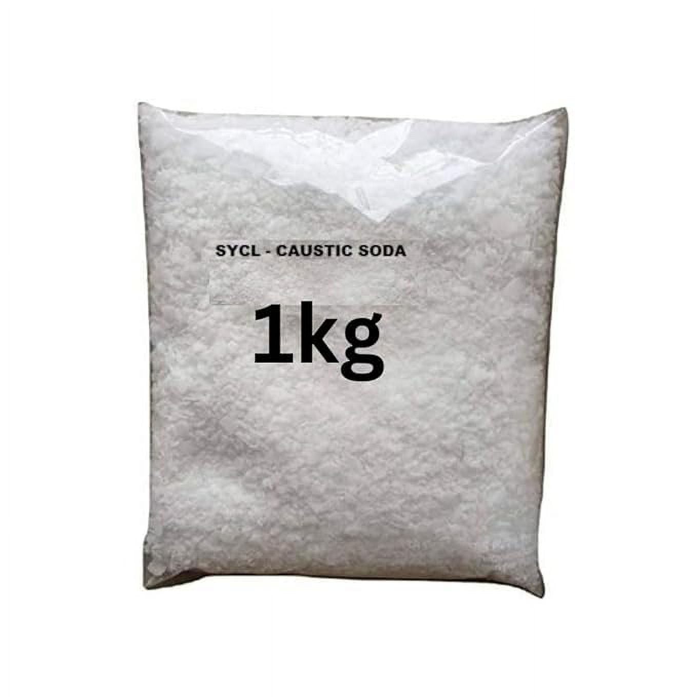 Alps Caustic Soda Flakes For Effective Drain & Chimney Cleaner Clear