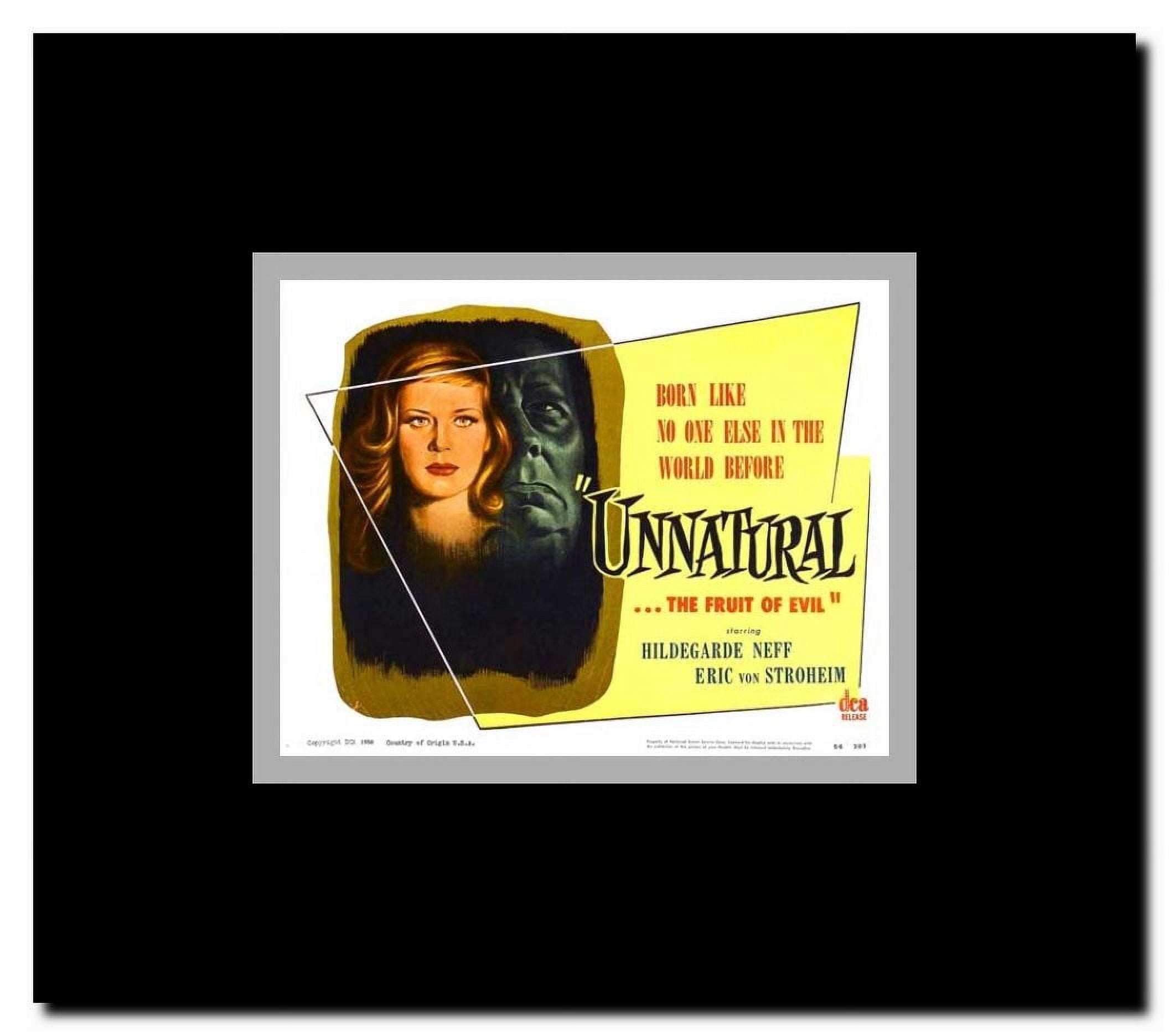 Alraune Framed Movie Poster