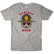 Alright Meow Super Troopers Funny Comedy Quote Cult Movie Unisex T-Shirt