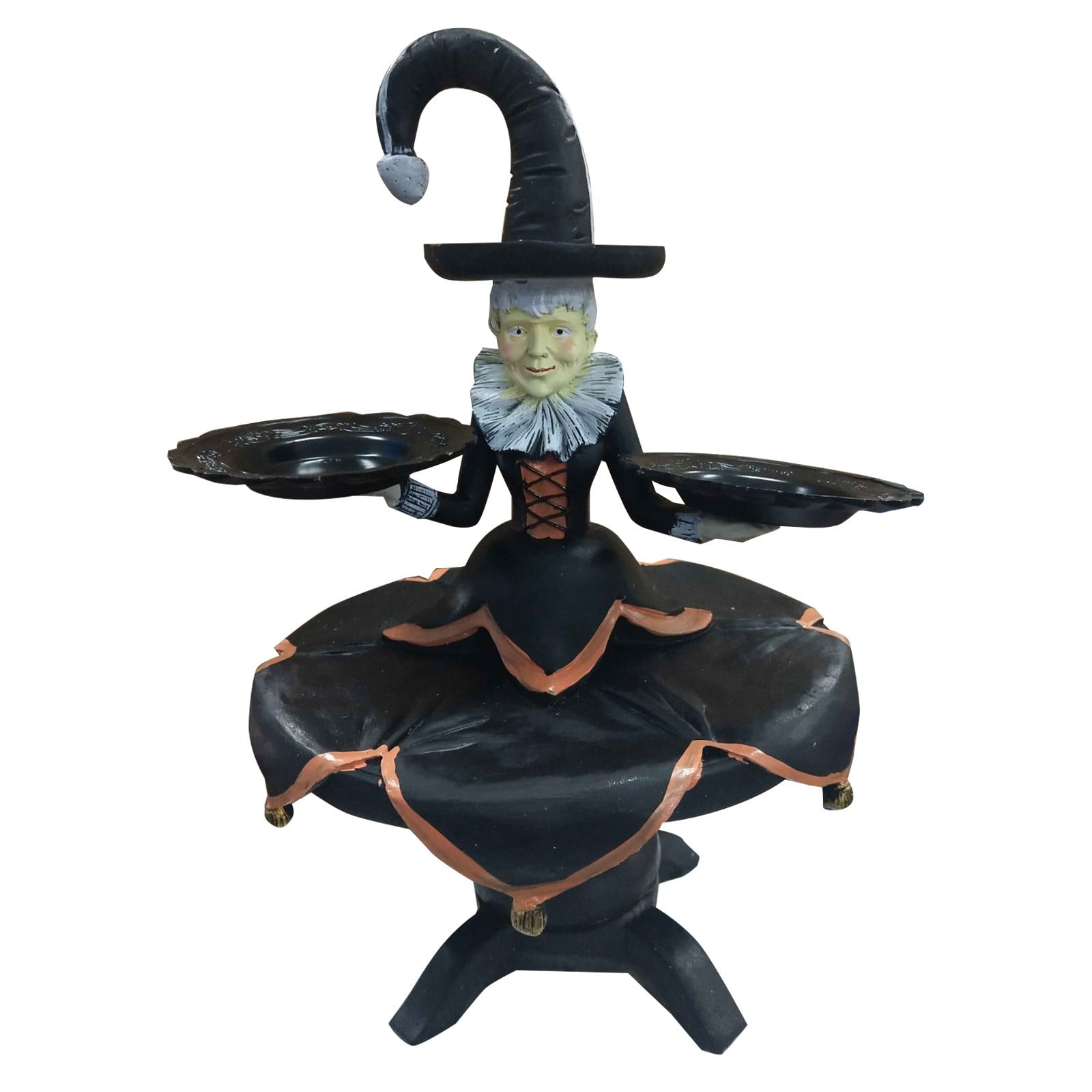Alrise Halloweens Witch Stand Display Witch Tabletop Server Halloweens