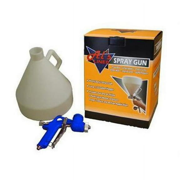 Als Liner Bed Liner Gravity Fed Spray Gun - 1.5 gal