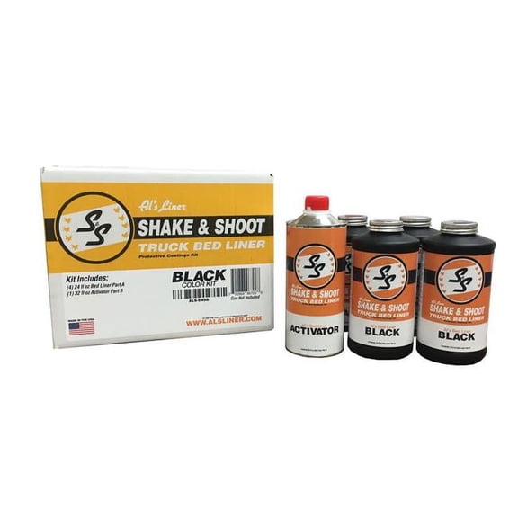 Als Liner SCRALS-SNSB 4 qt. Shake & Shoot, Black