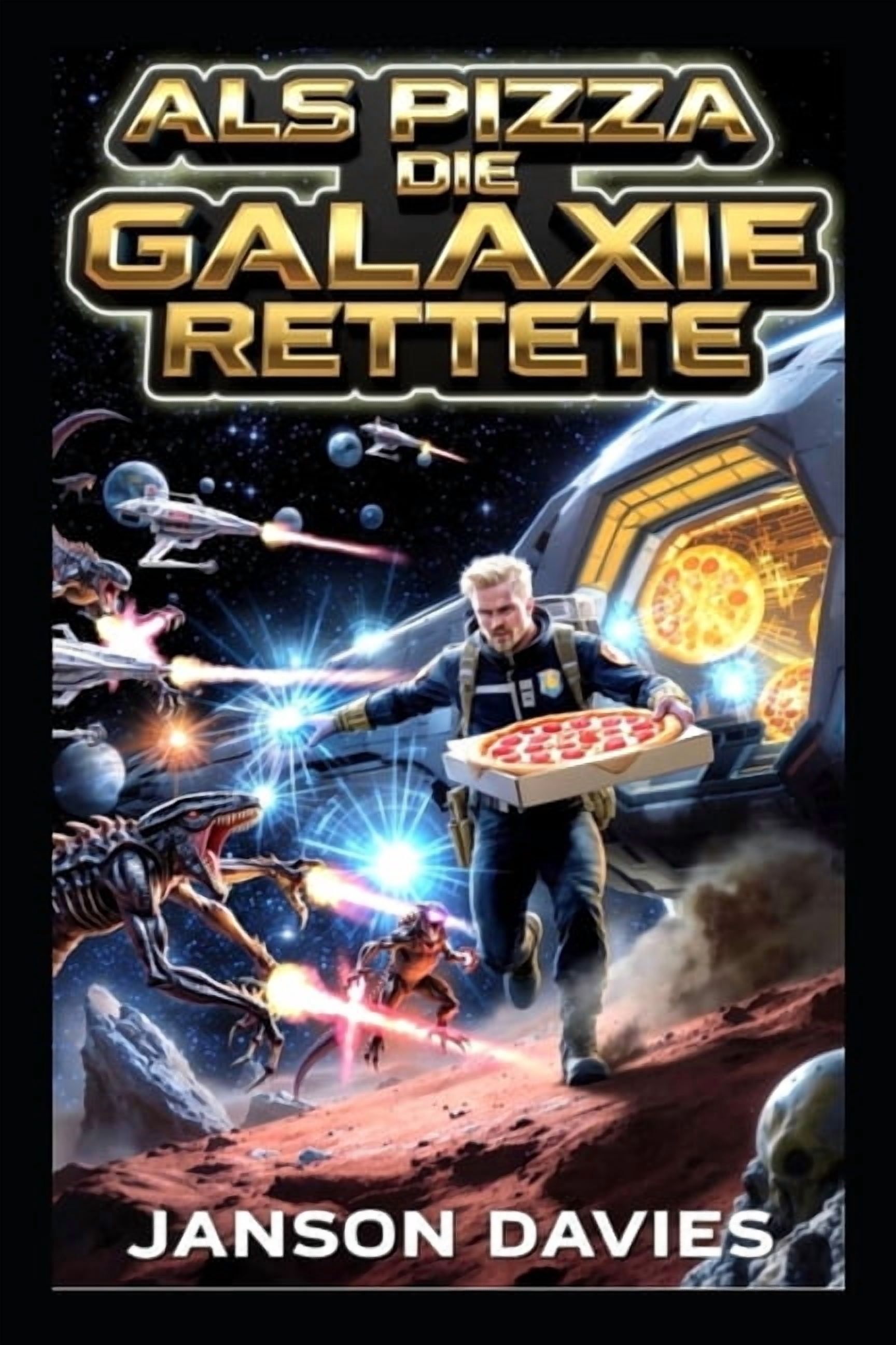 Als Pizza die Galaxie rettete: Eine Sci-Fi-KomÃ¶die Ã¼ber Mut und Pizza, (Paperback)