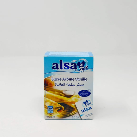 Alsa Sugar vanilla flavored 10 each pack